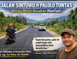 Jalan Ruas Sintuwu di Palolo Tuntas, Warga Mulai Rasakan Manfaat