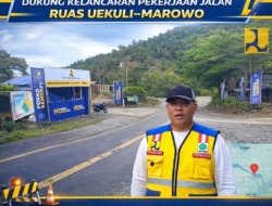 PPK 3.1 BPJN Sulteng Pastikan Jalur Uwekuli–Marowo Bebas Lubang, Posko Mudik Disiapkan untuk Pemudik