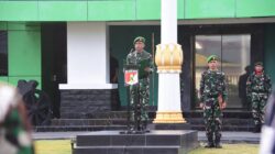 Bangun Disiplin dan Loyalitas, Kodam XXIII/Palaka Wira Gelar Upacara Bendera Mingguan Awal April