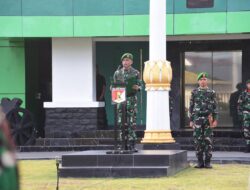 Bangun Disiplin dan Loyalitas, Kodam XXIII/Palaka Wira Gelar Upacara Bendera Mingguan Awal April