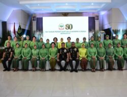 PERAYAAN HUT KE-80 PERSIT, PANGDAM XXIII/PW SOROTI PERAN STRATEGIS PERSIT