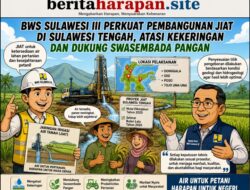 BWS Sulawesi III Perkuat Pembangunan JIAT di Sulawesi Tengah, Fokus Atasi Kekeringan dan Dukung Ketahanan Pangan